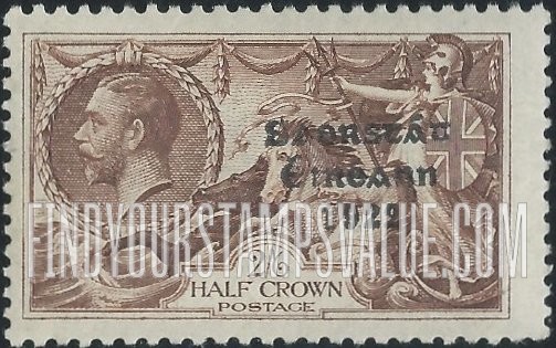 FindYourStampsValue: “Britannia Rule the Waves”: Overprinted in Black