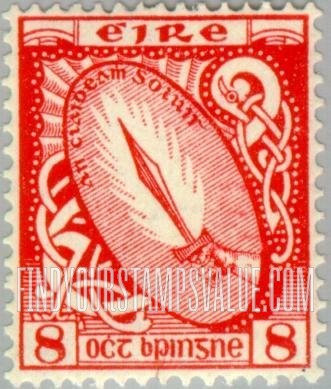 FindYourStampsValue: “Sword of Light”: Types of 1922-23