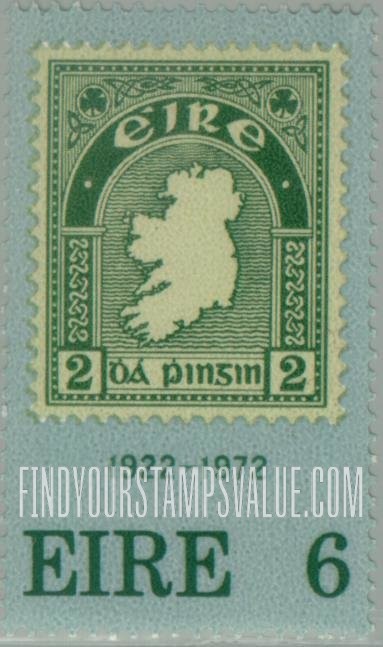 FindYourStampsValue: Map of Ireland