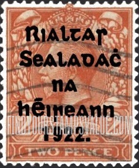 FindYourStampsValue: King George V: Overprinted in Black in Glossy Black Ink