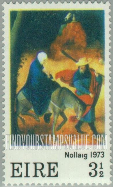 FindYourStampsValue: Flight into Egypt, by Jan de Cock
