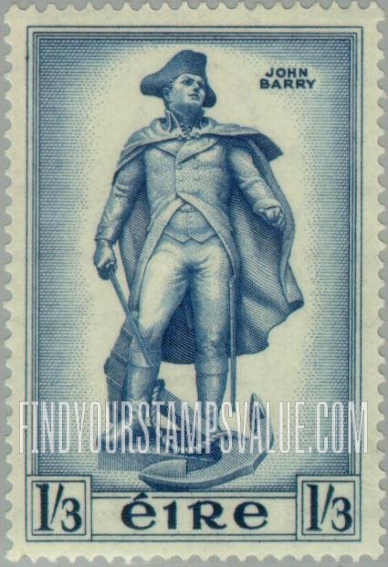 FindYourStampsValue: Statue of John Barry