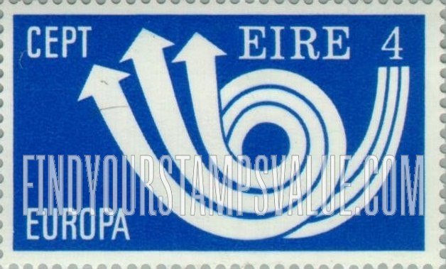 FindYourStampsValue: Post Horn of Arrows: Europa Issue