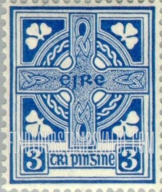 FindYourStampsValue: Celtic Cross: Types of 1922-23