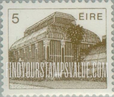 FindYourStampsValue: Central Pavilion, Dublin Botanical Gardens