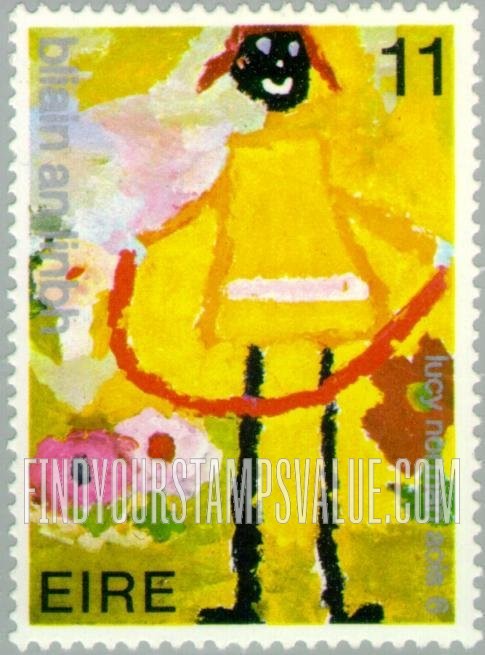FindYourStampsValue: Children’s Drawings: “Me and my skipping rope,” vertical
