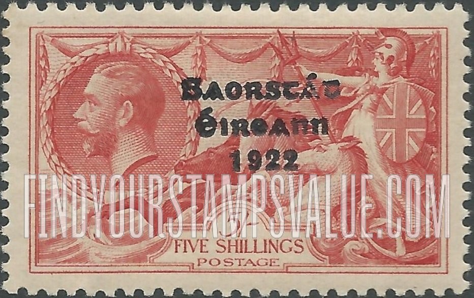 FindYourStampsValue: “Britannia Rule the Waves”: Overprinted in Black