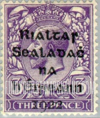 FindYourStampsValue: King George V: Black or Gray Black Overprint