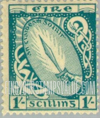 FindYourStampsValue: “Sword of Light”: Type of 1922-23