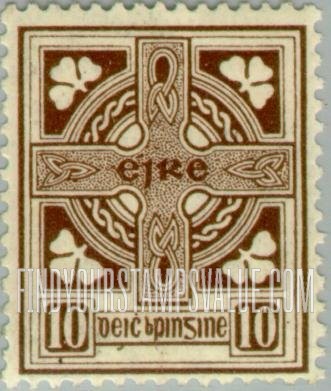 FindYourStampsValue: Celtic Cross: Types of 1922-23