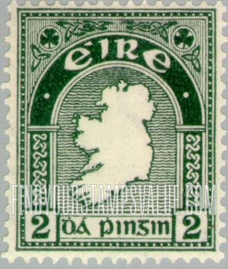 FindYourStampsValue: Map of Ireland