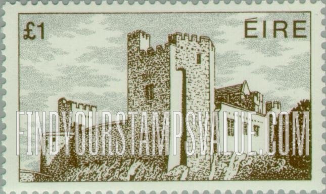 FindYourStampsValue: Cahir Castle, 15th century, horizontal