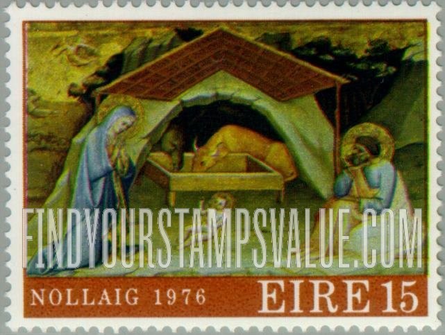 FindYourStampsValue: Nativity, by Lorenzo Monaco
