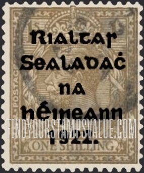 FindYourStampsValue: King George V: Overprinted in Black