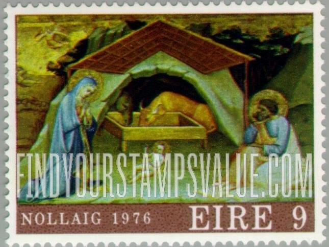 FindYourStampsValue: Nativity, by Lorenzo Monaco