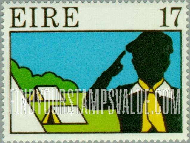 FindYourStampsValue: Boy Scout and tents