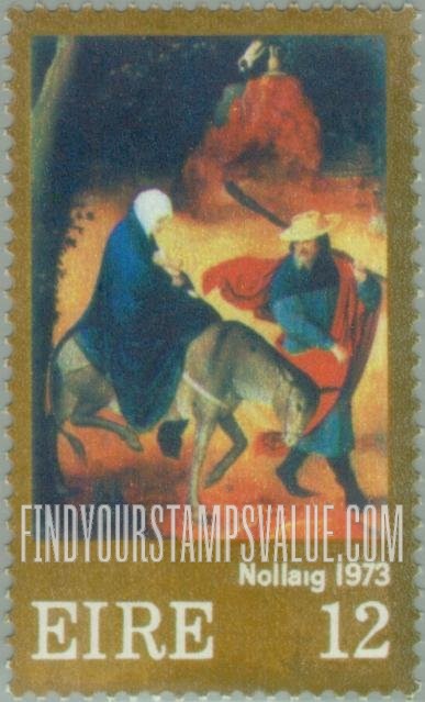 FindYourStampsValue: Flight into Egypt, by Jan de Cock