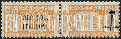 FindYourStampsValue: PARCEL POST - Pacchi Postali: Overprinted