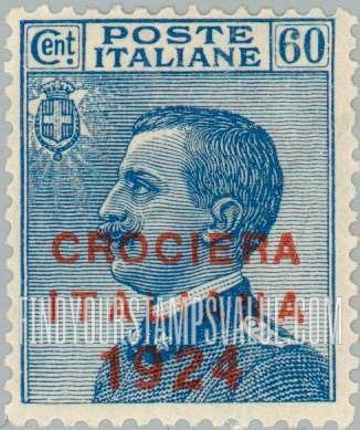 FindYourStampsValue: King Victor Emmanuel III: Overprinted in Black or Red