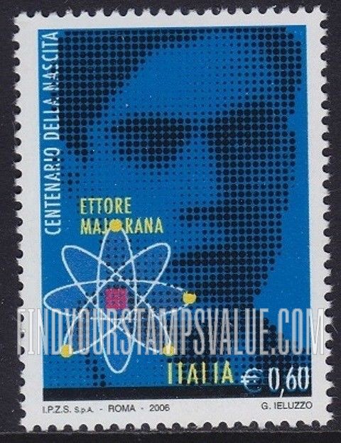 FindYourStampsValue: Ettore Majorana (1906-38?), Physicist