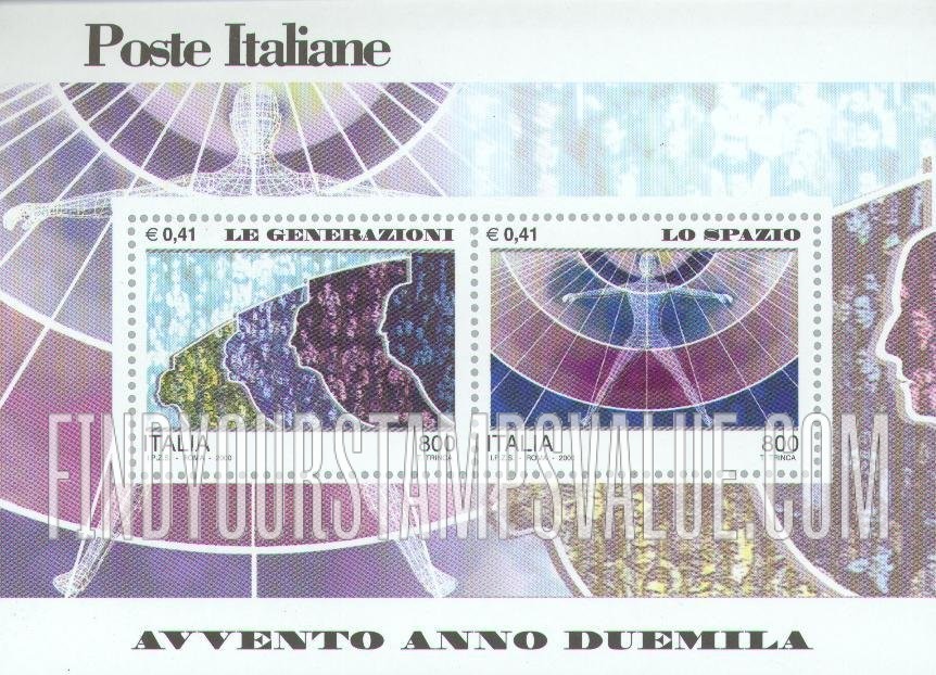 FindYourStampsValue: Millennium Type of 2000
