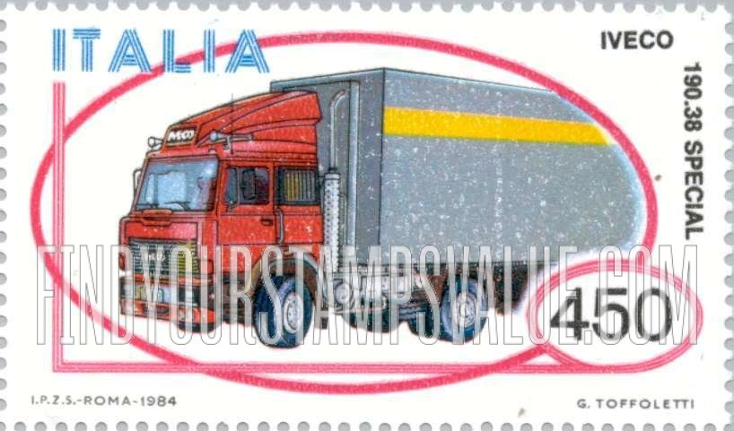 FindYourStampsValue: Iveco 190-38 truck