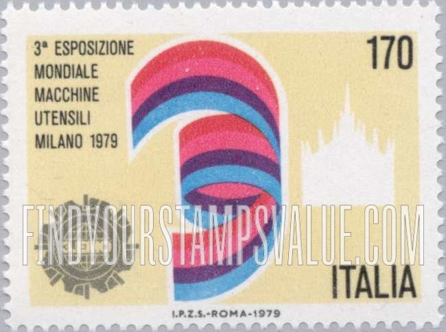 FindYourStampsValue: Exhibition Emblem, Dome of Milan