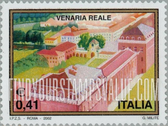 FindYourStampsValue: Tourism: Venaria Reale