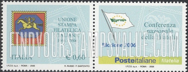 FindYourStampsValue: Italian Philatelic Union, 40th Anniversary