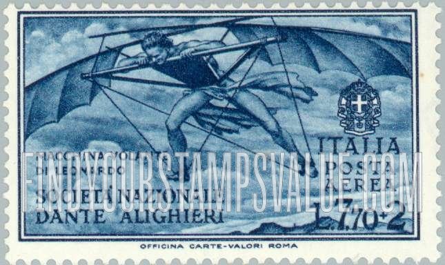 FindYourStampsValue: AIR POST - Leonardo da Vinci’s Flying Machine