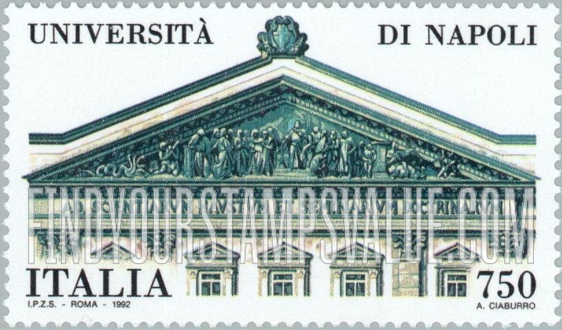 FindYourStampsValue: University of Naples