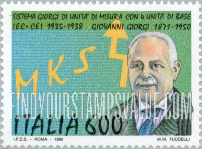 FindYourStampsValue: Giovanni Giorgi (1871-1950)