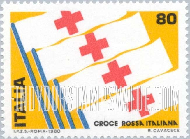 FindYourStampsValue: Italian Red Cross