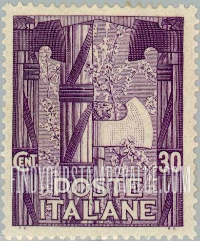 FindYourStampsValue: Emblem of the New Government