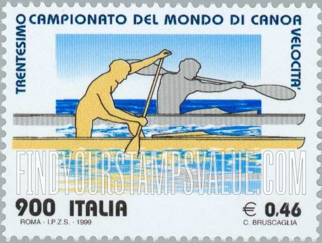 FindYourStampsValue: 30th World Canoe Championships