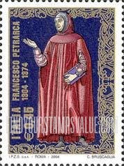 FindYourStampsValue: Petrarch (1304-74), Poet