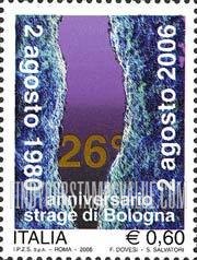 FindYourStampsValue: Terrorist Bombing in Bologna, 26th Anniversary