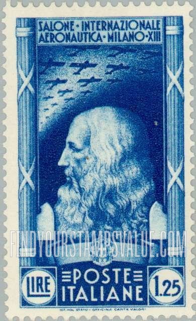FindYourStampsValue: Leonardo da Vinci