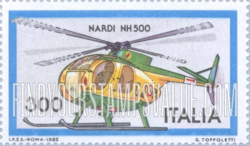 FindYourStampsValue: Aircraft Type of 1981: Nardi NH-500