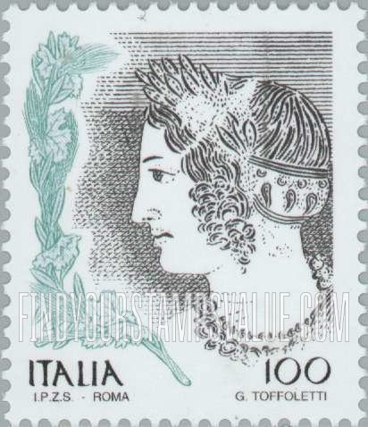 FindYourStampsValue: Women in Art: “Young Velca,” Etruscan tomb