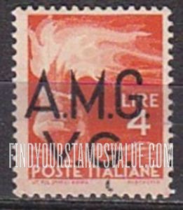 FindYourStampsValue: VENEZIA GIULIA - Torch: Stamps of Italy, 1945-47