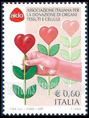FindYourStampsValue: Italian Organ Donation Association