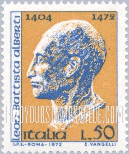 FindYourStampsValue: Le`on Battista Alberti