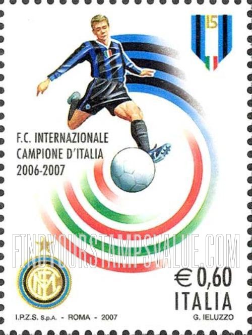 FindYourStampsValue: F. C. Internazionale, 2006-07 Italian Soccer Champions