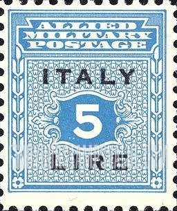 FindYourStampsValue: A.M.G. - “Italy Centesimi” (or “Lira”) in Black