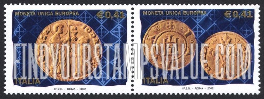 FindYourStampsValue: Introduction of the Euro