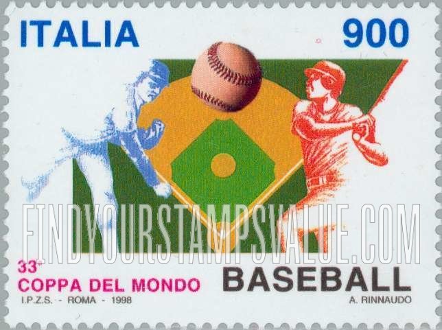 FindYourStampsValue: 33rd World Baseball Cup