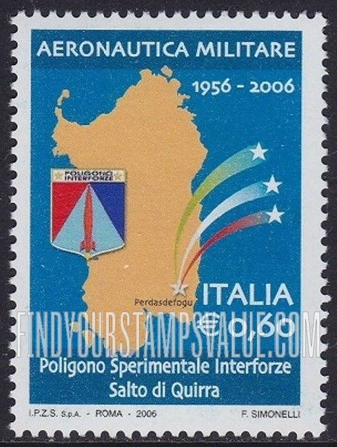 FindYourStampsValue: Salto di Quirra Proving Grounds, 50th Anniversary
