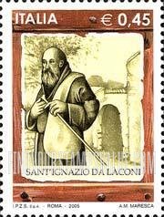 FindYourStampsValue: St. Ignatius of Làconi (1701-81)