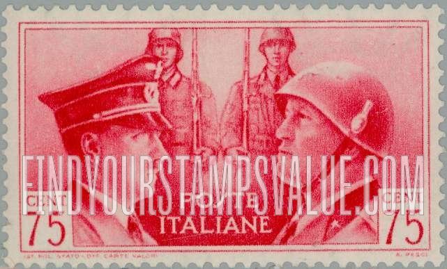 FindYourStampsValue: Hitler and Mussolini